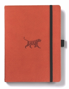 Bild på Dingbats* Wildlife A5+ Orange Tiger Notebook