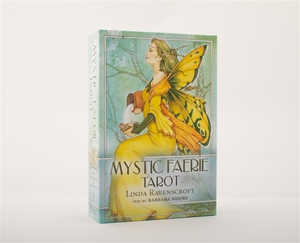 Bild på Mystic Faerie Tarot (78-Cards, Book )