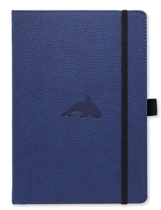 Bild på Dingbats* Wildlife A4+ Lined - Blue Whale Notebook