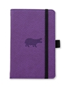 Bild på Dingbats* Wildlife A6 Pocket Graph - Purple Hippo Notebook