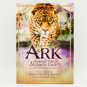 Bild på ARK ANIMAL TAROT & ORACLE DECK: A 100 Card Multi-Use Deck & Guidebook (boxed)