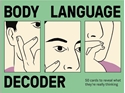 Bild på Body Language Decoder : 50 Cards To Reveal What They'Re Really Thinking