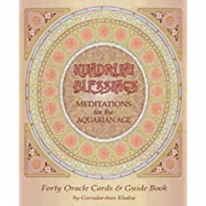 Bild på Kundalini Blessings Oracle Cards: Meditations For The Aquarian Age (Boxed; 40 Cards)