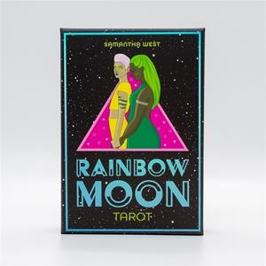 Bild på Rainbow Moon Tarot (78-Card Deck & 144-Pag