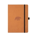 Bild på Dingbats* Wildlife Soft Cover A5 Lined - Brown Bear Notebook