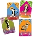Bild på Cat yoga postcards