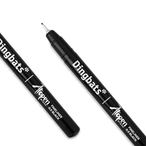 Bild på Dingbats* Atopen Fineliner - 0.5mm Black