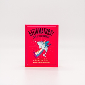 Bild på Affirmators! love & romance: 50 affirmation cards to help you help yourself