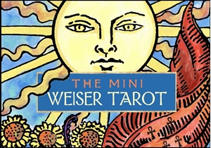 Bild på The Mini Weiser Tarot: A Miniature Edition of the Classic 1909 Waite-Smith Deck (78 Full-Color Cards)