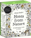Bild på Johanna Basford's Notes from Nature: 30 Affirmations Cards to Colour