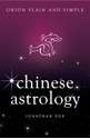 Bild på Chinese astrology, orion plain and simple