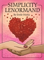 Bild på Simplicity Lenormand: Beginner-Friendly 41-card Lenormand Deck with Keywords on Cards, Includes 132-page Guidebook with Clear Meanings and Reading Instructions